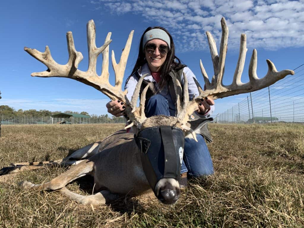 SureFire is listed among our featured Breeder Bucks here on our Texas deer breeding farm.